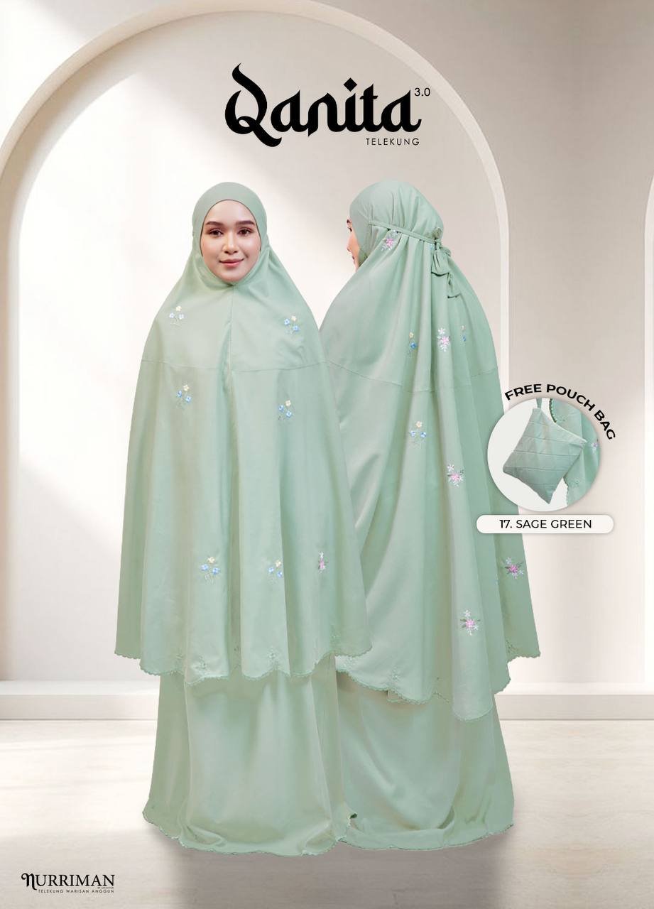 QANITA 17 SAGE GREEN