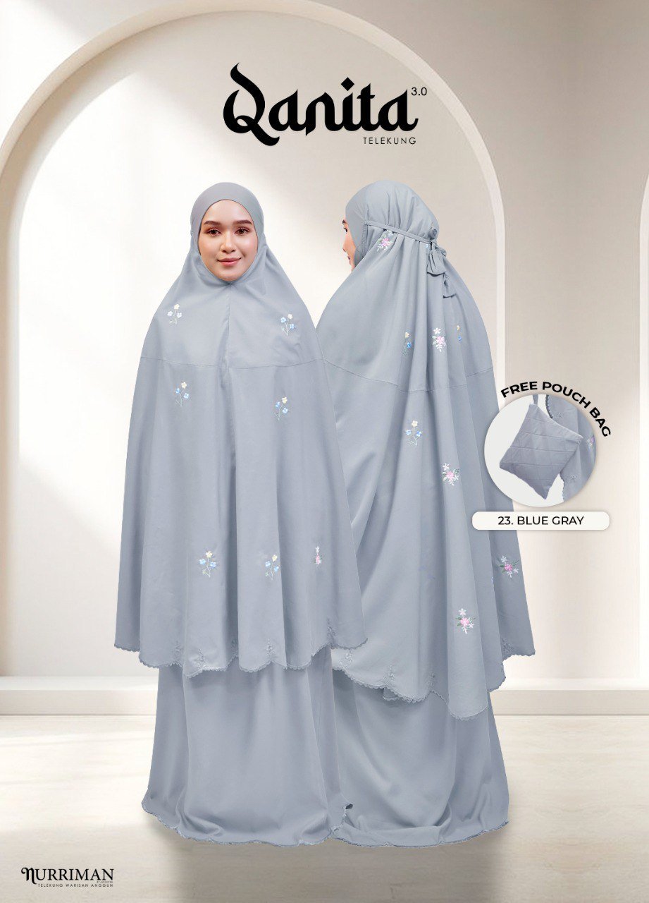 QANITA 23 BLUE GRAY
